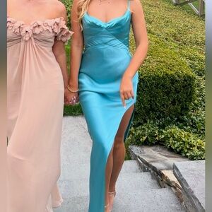 Nicholas Ariah Dress Clear Blue